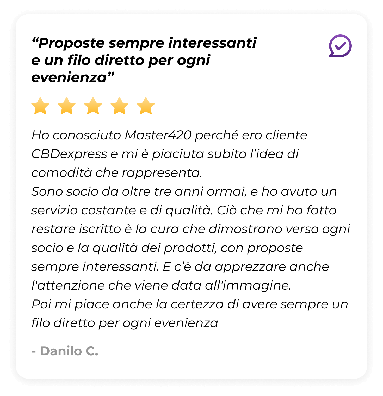 immagine recensione danilo